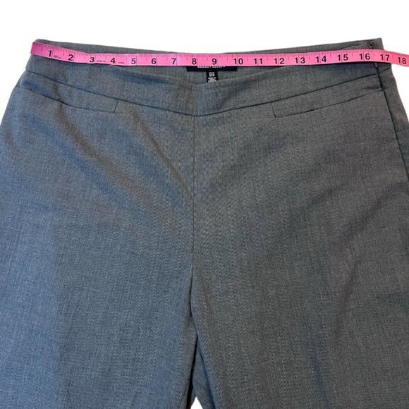 Women's Ellen Tracy‎ Gray Straight Leg Pants Size 12 - Picture 3 of 4